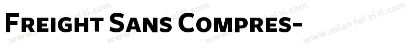 Freight Sans Compres字体转换